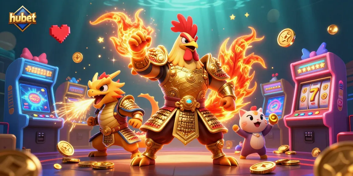 Engage in exciting gaming experiences at hubet with vibrant 3D characters in a dynamic casino world.