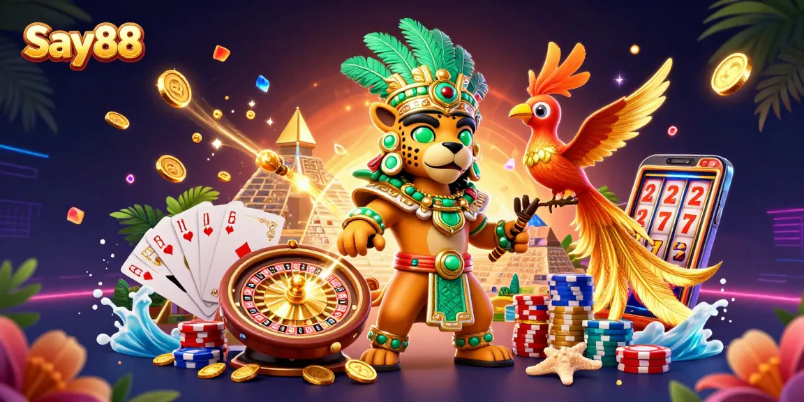 Experience thrilling moments at Say88 with iconic symbols of love from classic casinos.