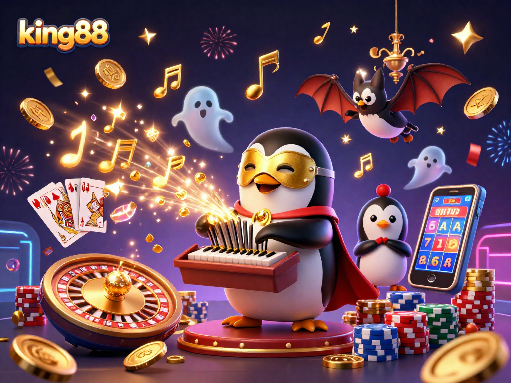 Join king88 in the excitement of winning with 3D illustrated casino fun and dramatic gameplay!