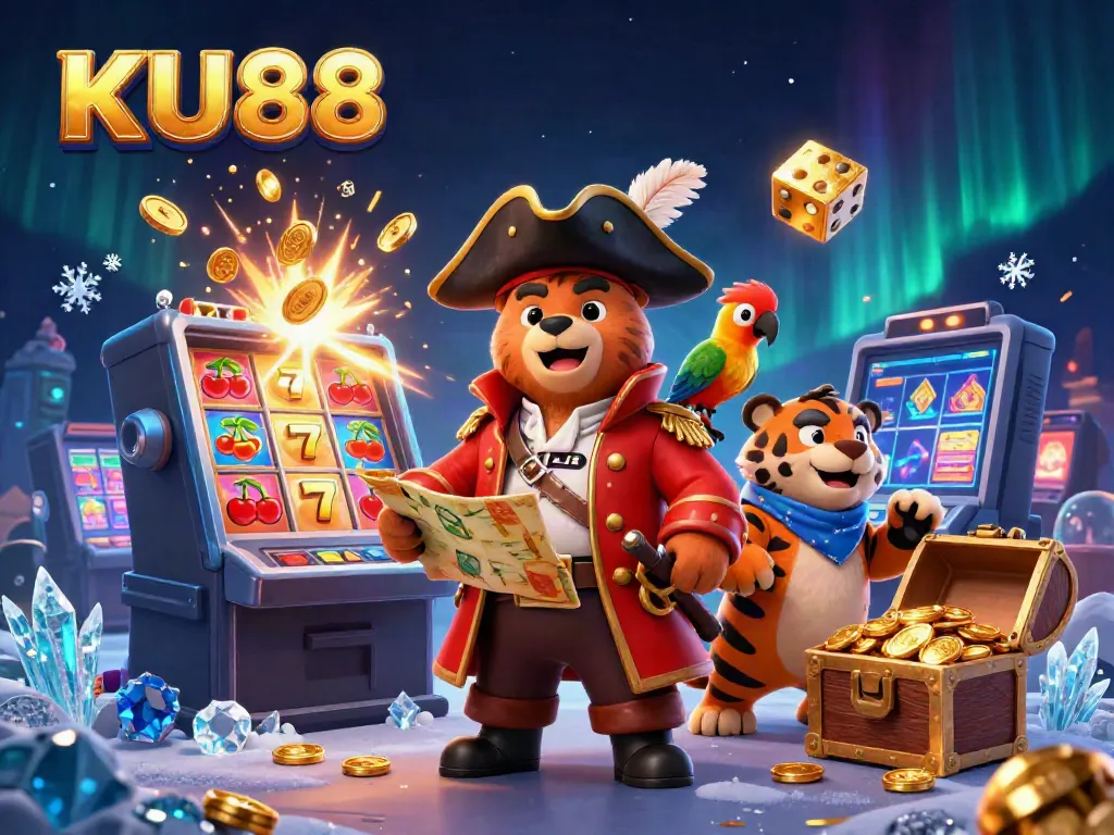 Experience exciting gaming adventures and jackpot wins with KU88's thrilling slot machine and charismatic characters.